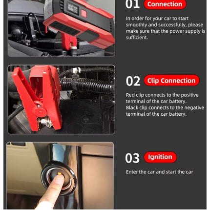 20000mAh Car Jump Starter Fast Charging