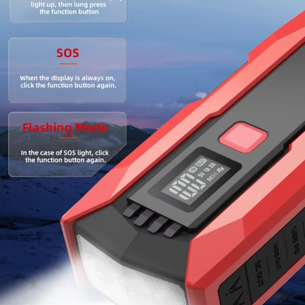 20000mAh Car Jump Starter Fast Charging