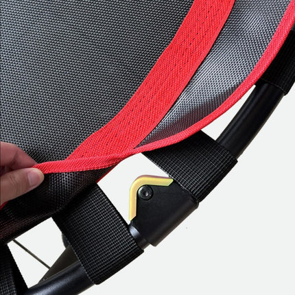 40'' Foldable Trampoline Rebounder with Adjustable Handle