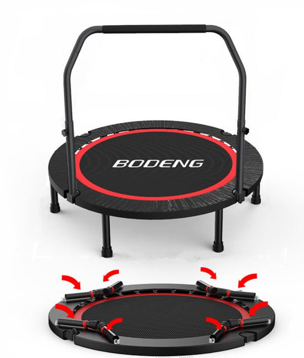 40'' Foldable Trampoline Rebounder with Handle