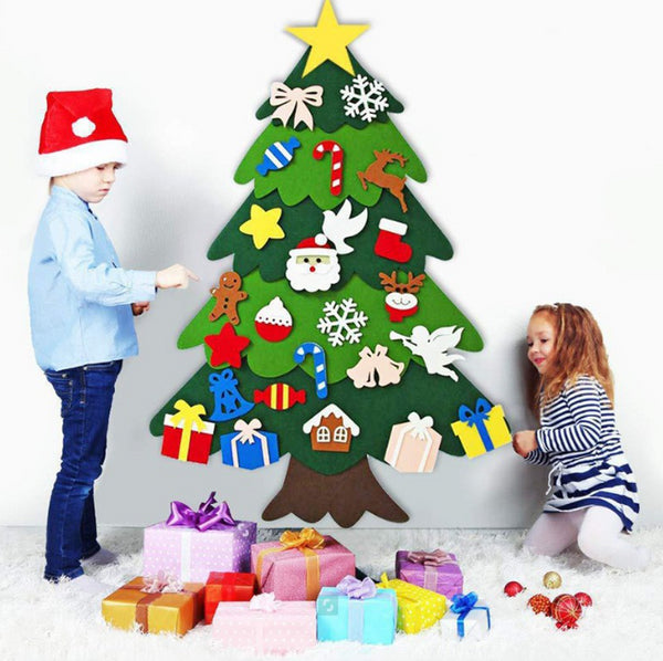 DIY Felt Christmas Tree Set