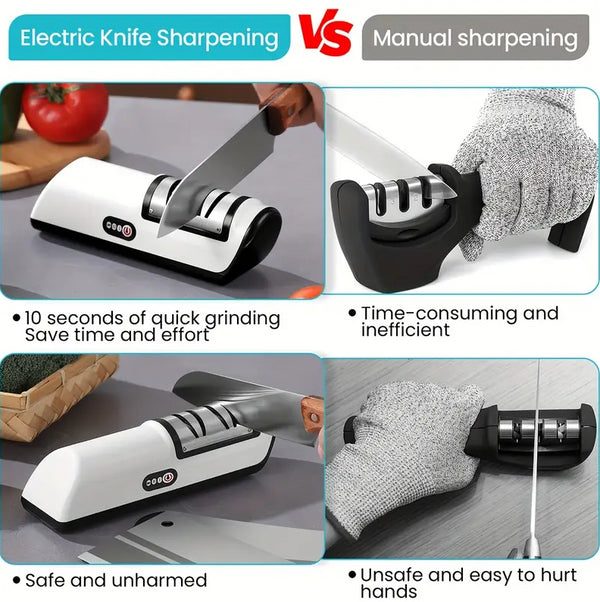 Electric Knife Sharpener Sharpening Tool