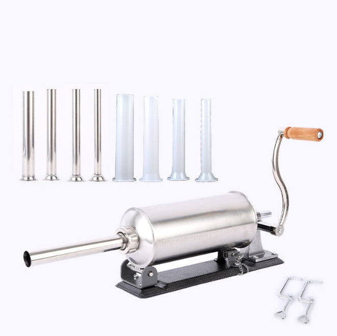 Sausage Maker 4L Stuffer Horizontal Filling Machine