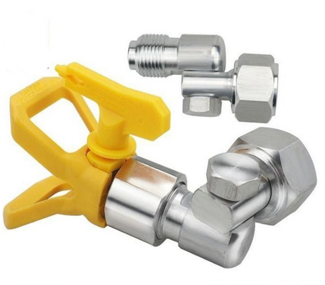 180 Degree Rotation Universal Adapter for Airless Paint Spray Gun - salelink.co.nz