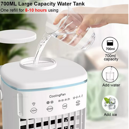 Portable Mini Air Cooler - salelink.co.nz