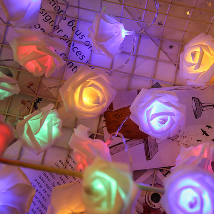 3Meters 30LED Rose Flower String Lights - salelink.co.nz
