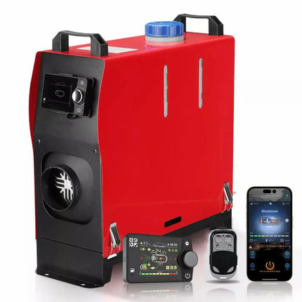 Diesel Air Heater 12V 8KW Bluetooth App - salelink.co.nz