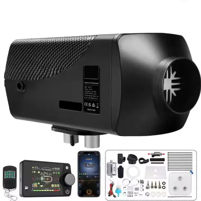 12V 2KW Diesel Air Heater Bluetooth App - salelink.co.nz