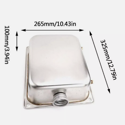 8L Diesel Air Heater Fuel Tank with 2 Keys