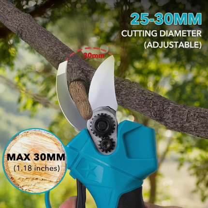 18V Cordless Pruning Shears Brushless Electric fits Makita Battery - salelink.co.nz