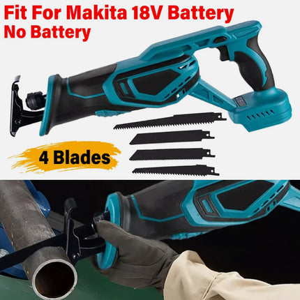 Saber Saw Reciprocating Saw Fits 18V Makita Battery - salelink.co.nz