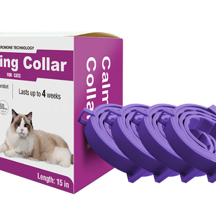 4PCS Calming Pheromone Collars for Cats - salelink.co.nz
