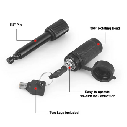 Hitch Pin Lock Trailer Coupling Lock - salelink.co.nz