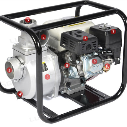 Petrol Water Transfer Pump 7.5HP - salelink.co.nz