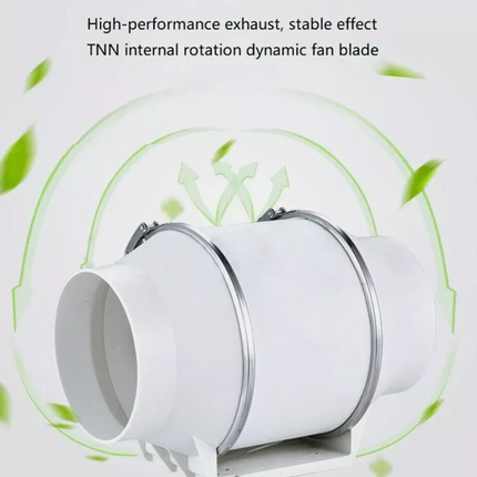 6inch Inline Extractor Fan Exhaust Duct - salelink.co.nz