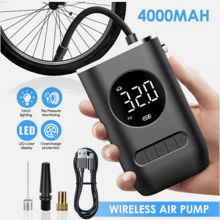 Portable Air Pump Compressor Tyre Inflator 150PSI - salelink.co.nz
