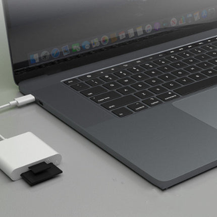 iPhone iPad Lightning to SD Card Reader Camera Adapter Phone Macbook - salelink.co.nz