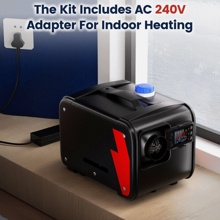 8KW Diesel Air Heater 12V 24V 240V Bluetooth App - salelink.co.nz
