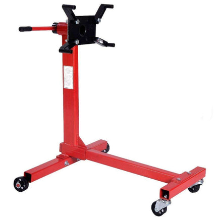 450kg / 1000lb Engine Stand Cars Auto Motor Crane Industrial Workshop Move Hoist - salelink.co.nz