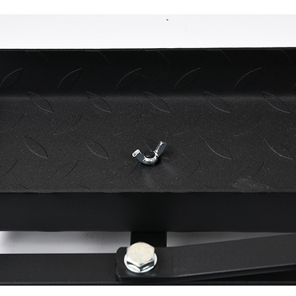 227kg Motorcycle Scooter Dirt Bike Carrier Hauler Hitch Mount Rack Ramp Anti Tilt - salelink.co.nz