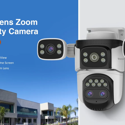 Outdoor Security Camera Four Lens - salelink.co.nz