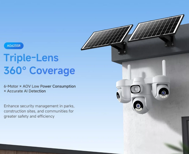 Solar 4G Security Camera Outdoor
