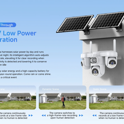 Solar 4G Security Camera Outdoor
