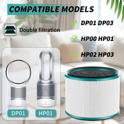 Hepa Filter For Dyson Pure Hot Cool Link Air Purifier HP00 HP01 HP02 HP03 DP01