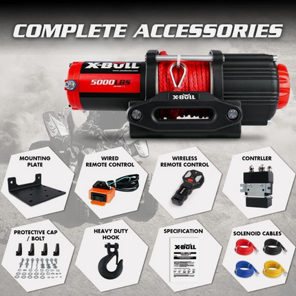 X-Bull Electric Winch 5000LBS