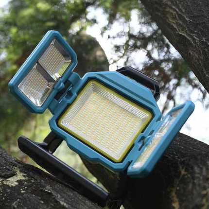 88W Solar Rechargeable LED Work Light Foldable