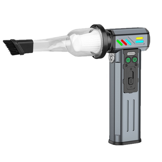 2 in 1 Powerful Cordless Air Duster Mini Vacuum