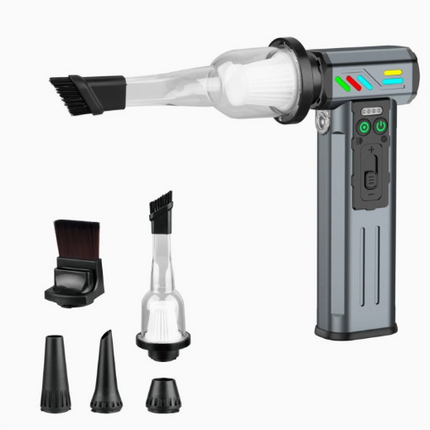2 in 1 Powerful Cordless Air Duster Mini Vacuum