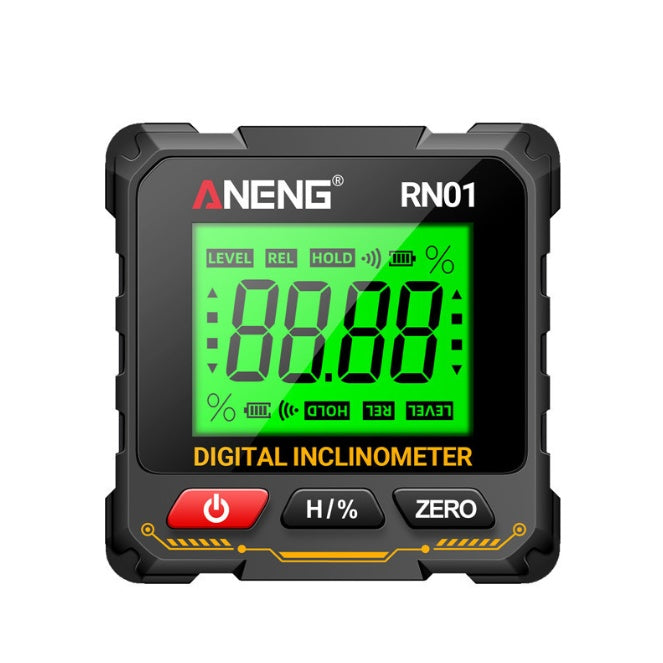 360 Digital Angle Finder Magnetic Inclinometer Mini Protractor Slope Level Gauge