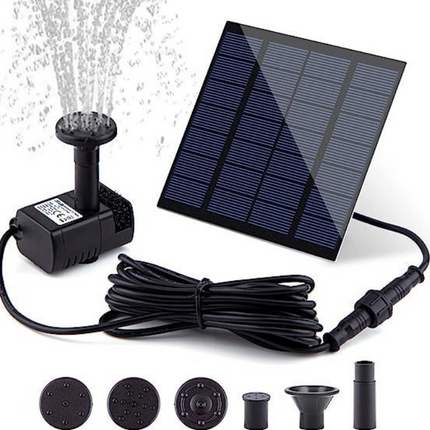 Solar Power Fountain Garden Pond Water Pump
