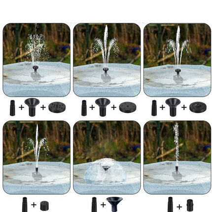 Solar Power Fountain Garden Pond Water Pump