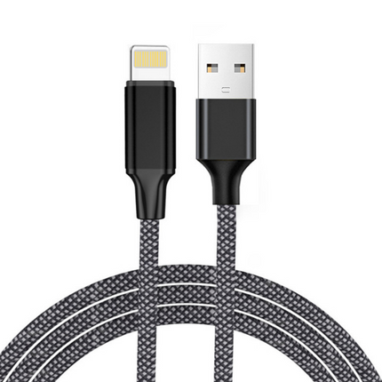 Magnetic Coiled USB to Lightning Cable 60W Fast Charger Cord
