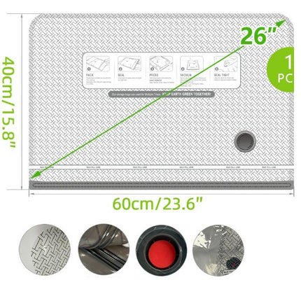 15PCS Vacuum Compression Storage Bags with Pump