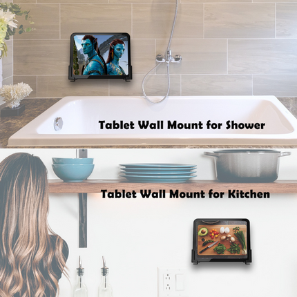 Adhesive Rack Dock Tablet Wall Mount