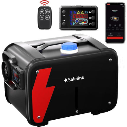 8KW Diesel Air Heater 12V 24V 240V Bluetooth App - salelink.co.nz