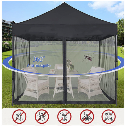 3M Mosquito Net with Zipper 2 Doors for Outdoor Camping