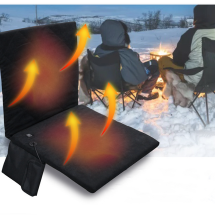 Foldable Heated Seat Cushion 3 Adjustable Modes