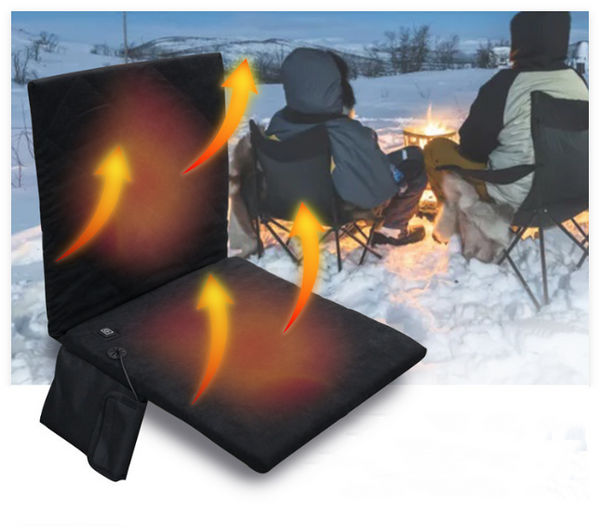 Foldable Heated Seat Cushion 3 Adjustable Modes