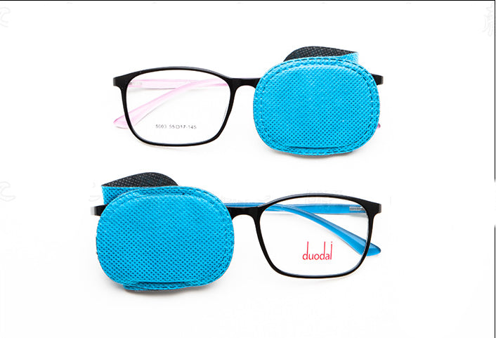 BLUE Amblyopia Eye Patches For Glasses, Kids Eye Patch, Strabismus , Lazy eye