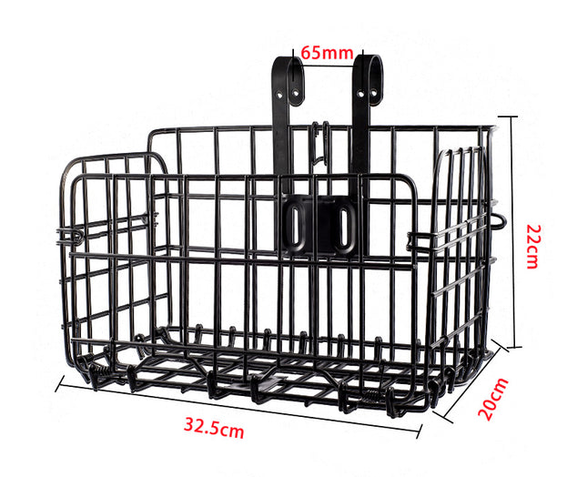 Foldable Bicycle Front Bike Basket - salelink.co.nz
