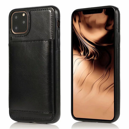 iPhone 11 Pro Max Case Wallet - Black