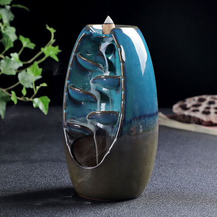 Tiered Backflow Incense Burner with Free Cones