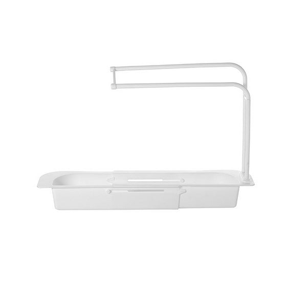 Telescopic Sink Rack Holder Expandable Storage For Soap Sponge Towel Kitchen