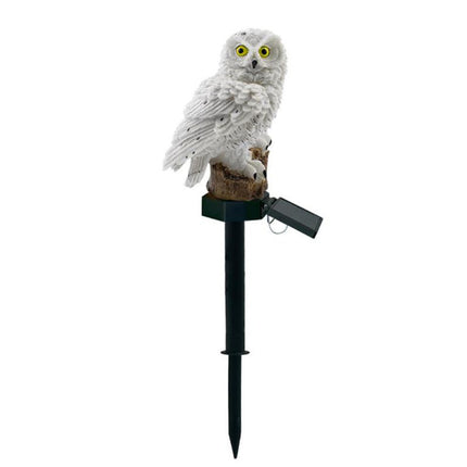 Garden Solar Lights Outdoor Decor Waterproof Night Owl Bird