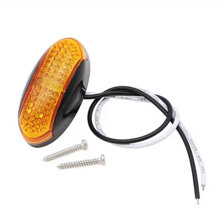 10X 10V-30V Amber Clearance Lights Side Marker Led Trailer Truck Lorry Lamp - salelink.co.nz