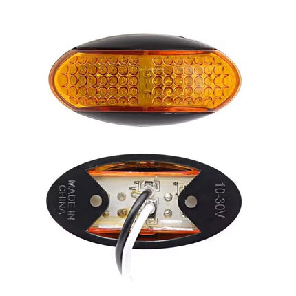 10X 10V-30V Amber Clearance Lights Side Marker Led Trailer Truck Lorry Lamp - salelink.co.nz